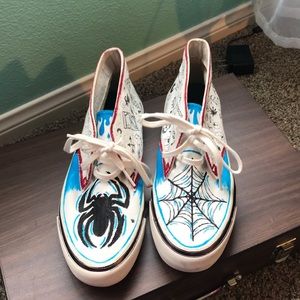 Custom Doodle Drawn High Tops